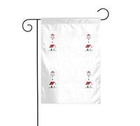 MJHKXLJ Drapeau de jardin imprimé « Little House under the lighthouse » - Décoration de cour - 30,5 x 45,7 cm - Pour jardin, terrasse, balcon