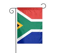 MJHKXLJ Drapeau de l'Afrique du Sud pour jardin, terrasse, balcon - 30,5 x 45,7 cm