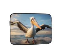 MJHKXLJ Funny Pelican Housse de protection pour ordinateur portable 10" pour ordinateur portable de 10" pour une protection antichoc et un voyage léger