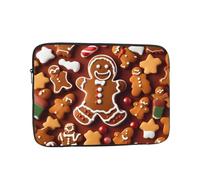 MJHKXLJ Housse de protection pour ordinateur portable 10" Motif bonbon en pain d'épice pour ordinateur portable Protection antichoc et voyage léger