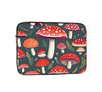 MJHKXLJ Housse de protection pour ordinateur portable 12" avec motif champignons sauvages pour ordinateur portable - Protection antichoc et voyage léger