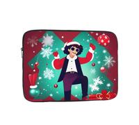 MJHKXLJ Housse de protection pour ordinateur portable 13" avec imprimé Merry Christmas Wishes - Protection antichoc et voyage léger