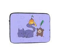 MJHKXLJ Housse de protection pour ordinateur portable 13" - Motif graines de tournesol et chats - Protection antichoc - Léger - Pour voyage