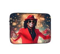 MJHKXLJ Housse de protection pour ordinateur portable 17" avec imprimé Happy New Year - Protection antichoc et voyage léger