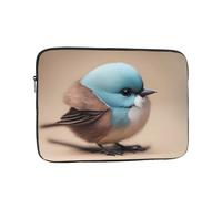 MJHKXLJ Housse de protection pour ordinateur portable 17" avec imprimé petit oiseau mignon pour protéger contre les chocs et voyager léger