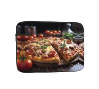MJHKXLJ Housse de protection pour ordinateur portable 43,2 cm avec motif saucisse et pizza - Protection antichoc et voyage léger