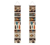 MJHKXLJ Native American beliefs Bannière de porche à motif de remise de diplôme - Robuste, durable, lavable et réutilisable, décoration de remise de diplôme 30,5 x 180,3 cm
