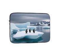 MJHKXLJ Penguins On The Iceberg Prints Housse de protection antichoc pour ordinateur portable 15"