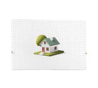 Mjhkxlj Puzzle de 1 000 pièces en bois de qualité pour adultes et enfants, puzzle amusant pour soulager le stress