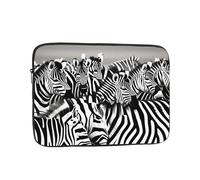 MJHKXLJ Zèbres sur l'Afrique du Sud - Housse pour ordinateur portable 12" - Protection contre les chocs et voyage léger