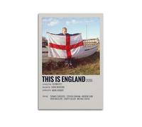 MJIFEI Poster mural vintage avec texte en anglais « This Is England » - Décoration de chambre à coucher - 20 x 30 cm - Sans cadre