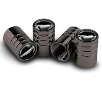 MJIKOYE 4 Pièces Bouchon Valve Pneu Voiture pour Aston Martin DB5 DB7 DB9 DB10, Capuchon de Valve Anti-Poussière Corrosion Décoration Accessoire