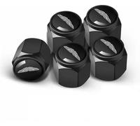 MJIKOYE 4 Pièces Bouchon Valve Pneu Voiture pour Aston Martin DB5 DB7 DB9 DB10, Capuchon de Valve Anti-Poussière Corrosion Décoration Accessoire