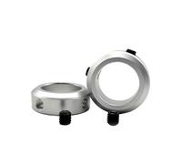 MJINA 1Pcs Bague de retenue Type de vis d'arrêt Bague de retenue localisateur de retenue d'arbre en Alliage d'aluminium avec vis(6x12x8)