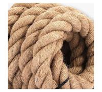 MJINA 40mm 3-10m Cordes de Jute Corde de Ficelle Cordon de Lin de Chanvre Naturel intérieur décor Artistique de la Maison(100cm)