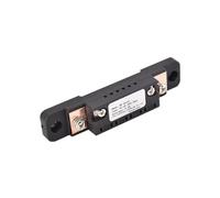 MJINA CG FL-2C 10A 15A 20A 30A 50A 75A 100A 75 m/V Tension numérique DC Shunt ampèremètre analogique Compteur de Courant résistance de Shunt avec Base(15A Shunt)