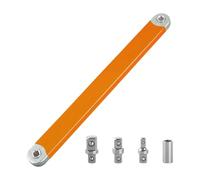 MJINA extension décalée prête à l'impact et adaptateurs carrés 1/2 1/4 3/8 pouces liquet décalée e sortie outil for petit endroit(Yellow)