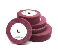 MJINA Disque de Polissage en Nylon Non tissé for meule Abrasive 100/125/150/200/250/300 mm, alésage 20 mm, épaisseur 1''/2''(50mm Thick,200mm)
