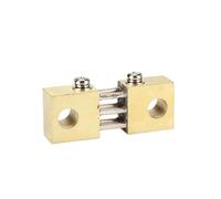 MJINA FL-19 Shunt 600A 500A 400A 300A 200A 150A 100A 75 m/V DC ampèremètre résistance de Shunt for voltmètre numérique Compteur de Courant(300A)