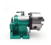 MJINA Fraiseuse Rapide Simple de 5 Pouces, tête de Division, perceuse Universelle, Banc de mandrin d'indexation Verticale et Horizontale(5-inch with Chuck)