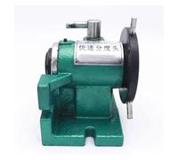 MJINA Fraiseuse Rapide Simple de 5 Pouces, tête de Division, perceuse Universelle, Banc de mandrin d'indexation Verticale et Horizontale(5-inch Without Chuck)