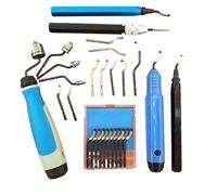 MJINA Outil d'ébavurage Grattoir d'ébavurage for Tubes en cuivre Bs1018 Tête de Coupe-Bordure Manuelle Bs1010 Outil Bk3010 Inserts de grattoir en Plastique(RB1000 X 1PCS)