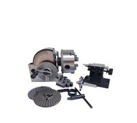 MJINA Tête d'indexation de fraiseuse BS-0-5 125, indexeur Rapide Manuel de précision, Queue de tête d'indexation Verticale et Horizontale à Double Usage