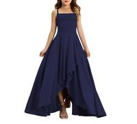 Mjjsk Robe de Demoiselle d'honneur à Manches volantées pour Fille - Robe de Princesse pour Concours de beauté, fête d'anniversaire - Robe de Bal Formelle pour Enfants