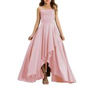 Mjjsk Robe de Demoiselle d'honneur à Manches volantées pour Fille - Robe de Princesse pour Concours de beauté, fête d'anniversaire - Robe de Bal Formelle pour Enfants