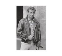 MJKO Poster Jean-Paul Belmondo sur toile pour chambre à coucher, paysage sportif, décoration de bureau, chambre, cadeau sans cadre, 40 x 60 cm