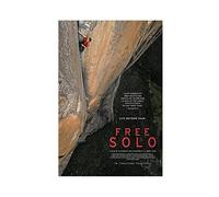 MJKO Poster sur toile Documentaire Free Solo - Décoration murale pour salon, chambre à coucher - Style sans cadre - 30 x 45 cm