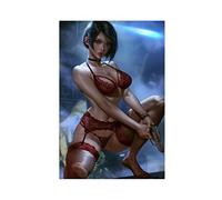MJKO Poster sur toile Resident Evil Ada Wong 8, décoration de chambre à coucher, paysage sportif, décoration de bureau, cadeau sans cadre, 30 x 45 cm