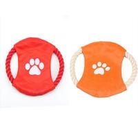 MJLOMJ Lot de 2 frisbee indestructibles pour chien - Jouet flottant à eau et à rapporter en plein air pour grands chiens, disque d'entraînement durable et anti-mastication pour mâcheurs (utilisation