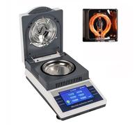 MJMLUCK Analyseur d'humidité halogène, avec écran LCD, Lampe halogène Haute efficacité, 2 Modes de séchage, pour Aliments, sols, Caoutchouc, céréales, thé (16)