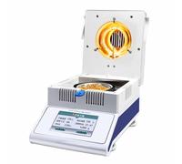 MJMLUCK Analyseur d'humidité halogène numérique Rapide avec contrôle de la température, Mesure précise à 0,001 g pour poudres, Herbes, thé, Viande et Aliments (100 g/0,005 g)