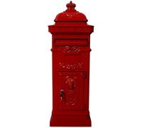 MJMLUCK Boîte aux Lettres élégante de Grande capacité pour Un Usage Quotidien, Design résistant aux intempéries et Style Vintage, pour la Maison et Le Jardin