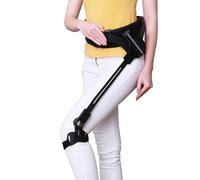 MJMLUCK Déambulateur Vertical pour Personnes âgées, déambulateur bionique Portable, en Fibre de Carbone, pour Personnes âgées (Gauche, Moyen) (Petit, Gauche)