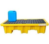 MJMLUCK Palettes de récupération des déversements, Plateformes de récupération des déversements, palettes avec grilles supérieures, entrepôts modulaires, usines, garages, Usage Industriel, Plateform