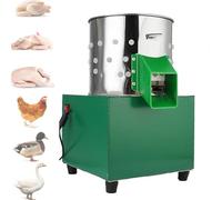 MJMLUCK Petite plumeuse électrique en Acier Inoxydable pour volailles, Plumage Rapide, pour Abattoirs, volailles, Canards et volailles