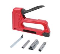 MJMLUCK Pistolet agrafeur pneumatique sans Huile, agrafeuse Robuste, Pistolet agrafeur Manuel avec 1 000 agrafes, agrafeuse légère et Pistolet à Clous, pour Le Travail du Bois et Le bricol