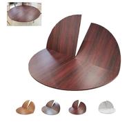 MJMLUCK Plateau de Table Rond Pliable 47 po x 70 po sans Pieds, rallonge de Plateau de Table, Plateau de Table de Remplacement pour Traiteur, Banquet et fête, Grand Plateau de Table en Bois pli