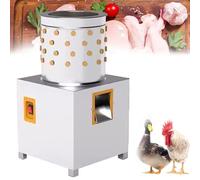 MJMLUCK Plumeuse Automatique pour volailles, Petite plumeuse pour volailles, pour Abattoirs, volailles, Canards, dindes et cailles