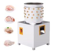 MJMLUCK Plumeuse de Poulets, plumeuse de volailles, Petite plumeuse Automatique pour volailles, Oiseaux, Canards, dindes, cailles, Abattoirs agricoles