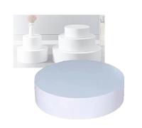 MJMLUCK Présentoir Rond sur Socle - Plateforme Circulaire pour boutiques de Mariage, décoration événementielle, Accessoires de Mariage, présentoirs de magasins de vêtements, Socle de présentati