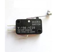 MJNLYDAO Interrupteur de fin de course 5 pièces, interrupteur de fin de course à micro-interrupteur V-151-1C25 V-152-1C25 V-153-1C25 V-154-1C25 V-155-1C25 V-156-1C25 interrupteur à longue poignée à ro