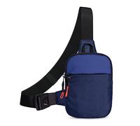 MJNUONE Mini sac à bandoulière imperméable et léger pour homme et femme, bleu