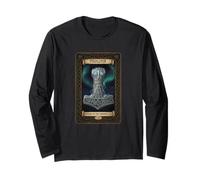 Mjollnir Marteau de Dieu Thor Tarot païen Manche Longue