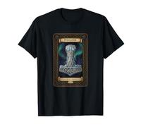 Mjollnir Marteau de Dieu Thor Tarot païen T-Shirt