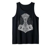 Mjolnir Marteau de Thor Runes Mythologie Valhalla Viking Débardeur