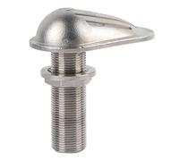MJS023 Stainless Steel 316 Marine Boat Intake Strainer, Thru - Hull Water Pickup Filter Scoop, Corrosion - Resistant Raw Water Intake with Mirror Polishing, for Yacht Kayak Fishing (MGS023-3/4〃)